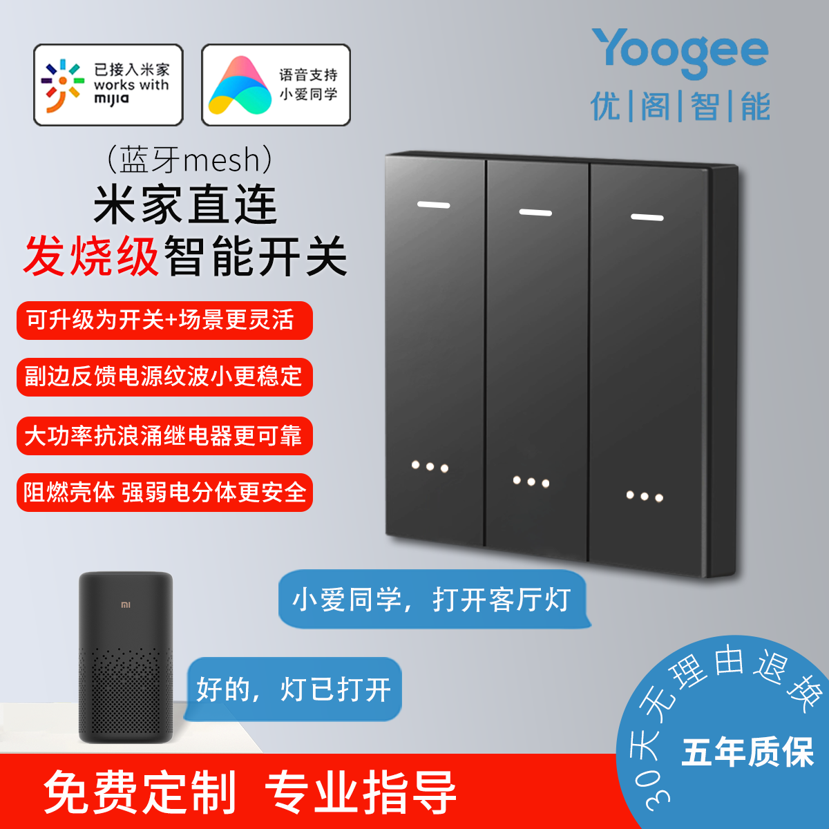 米家直連智能開關(guān)